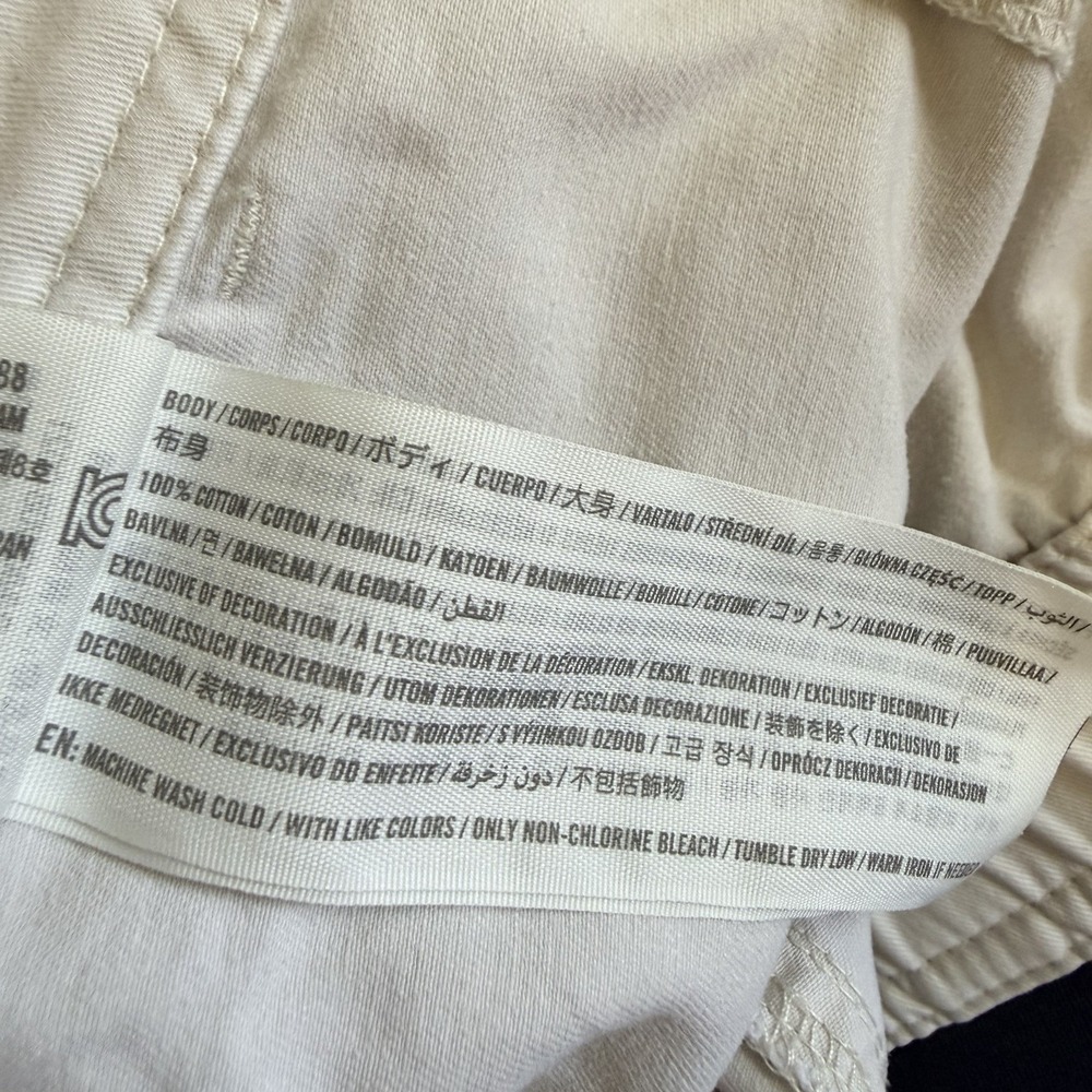Abercrombie & Fitch Cargo Pants Womens 28 / 6 Beige Beige - Picture 6 of 9